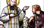 Saint Jean-Baptiste-Marie Vianney, prêtre et confesseur, patron céleste de tous les prêtres préposés à l'administration spirituelle des paroisses.