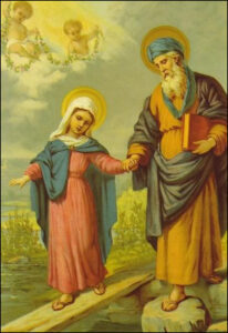 Saint Joachim, père de la Bienheureuse Vierge Marie, Confesseur, seize août