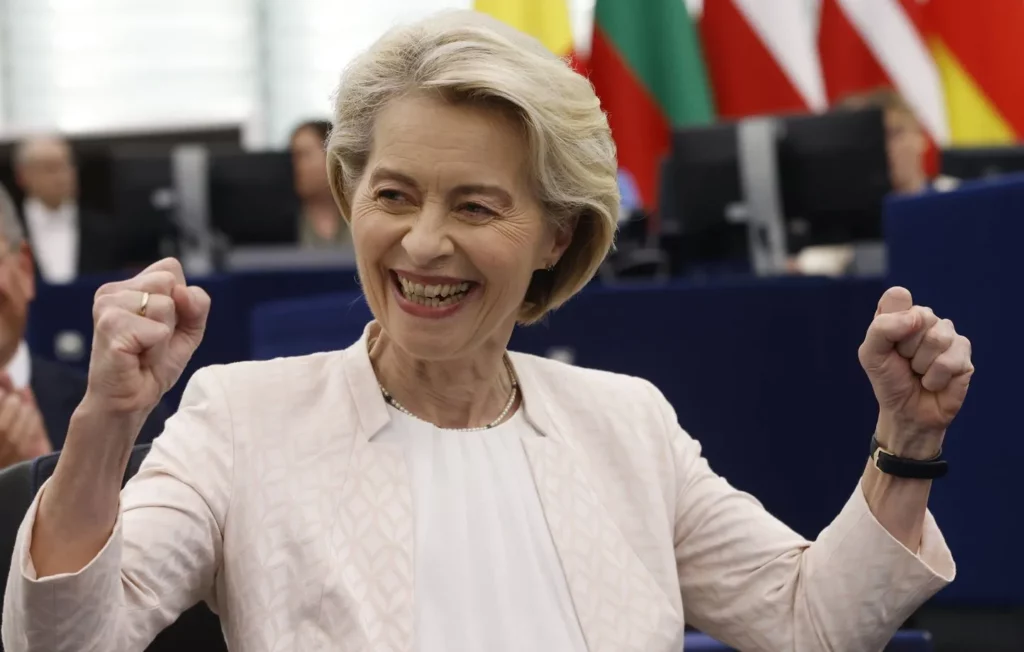 Commission Européenne : Von der Leyen réélue avec le oui des Verts 