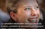 Lucie Castets, candidate du NFP pour Matignon, “mariée” à une femme et mère d’un enfant