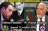 Conférence « L’ordre monarchique ou le désordre républicain ? »