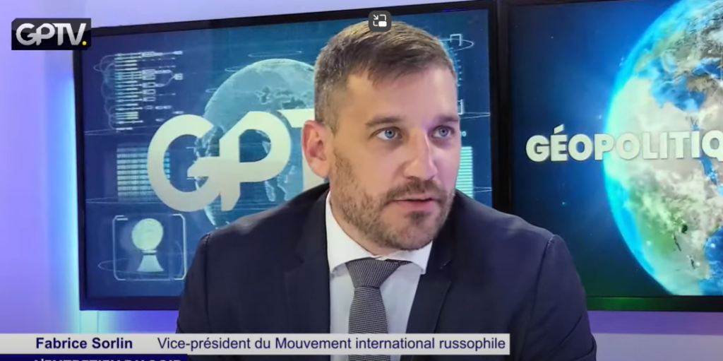 Entretien avec Fabrice Sorlin du Mouvement international russophile