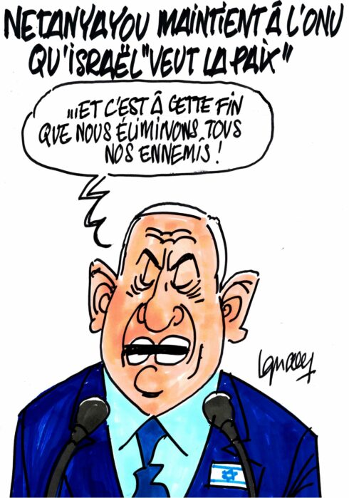 Ignace - Netanyahou le pacifique