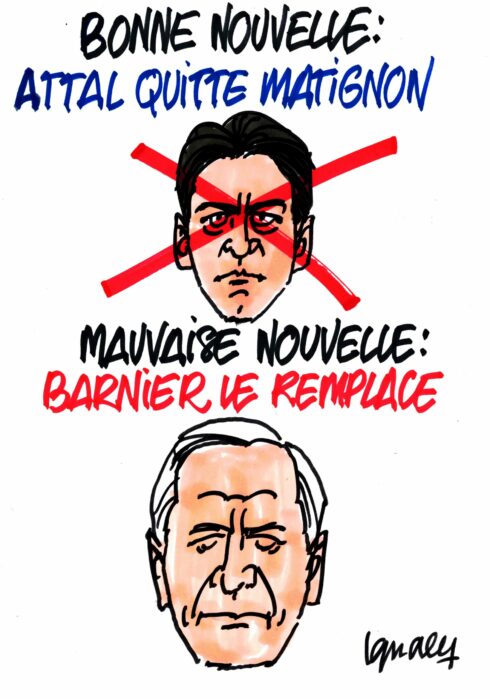 Ignace - Barnier remplace Attal