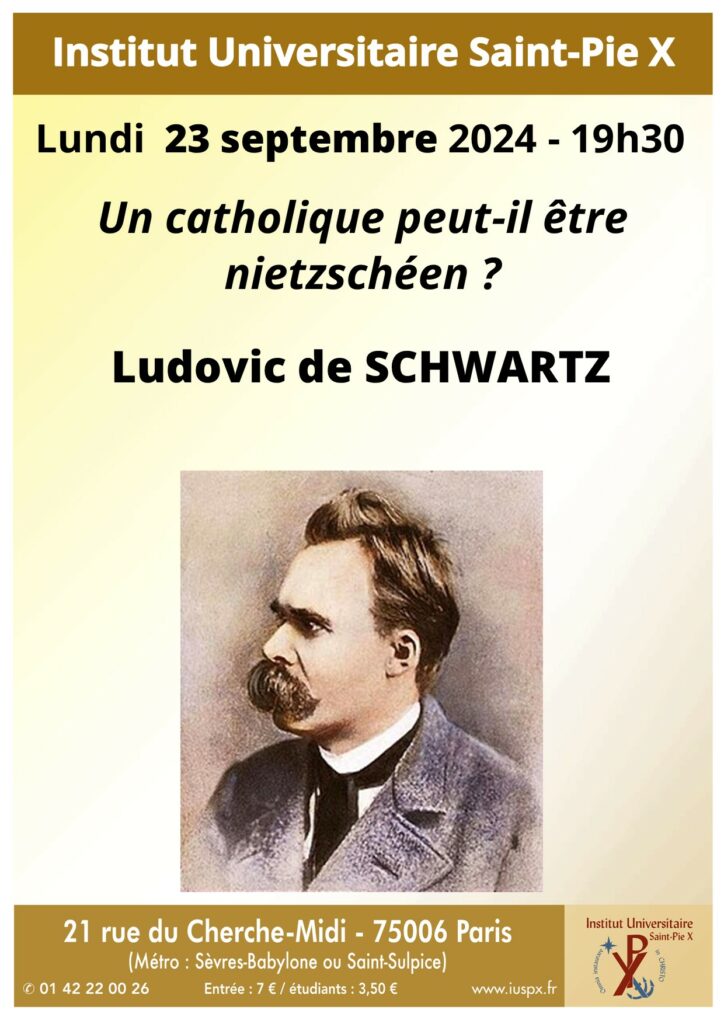 Un catholique peut-il être nietzschéen ?