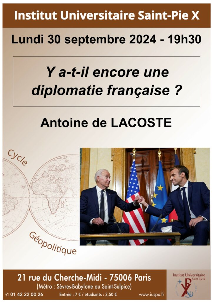 Y a-t-il encore une diplomatie française ?