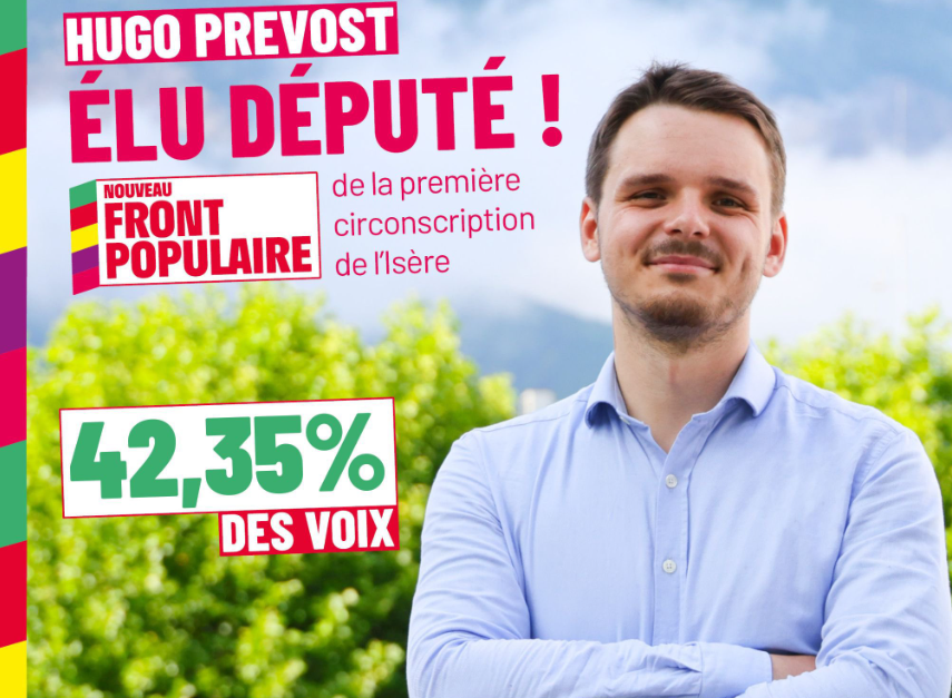 Le député LFI Hugo Prevost pour des «faits graves à caractère sexuel»