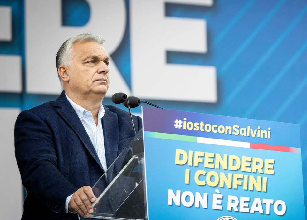 «Les Italiens et les Hongrois n'abandonneront jamais leur pays à des étrangers» (Orban)