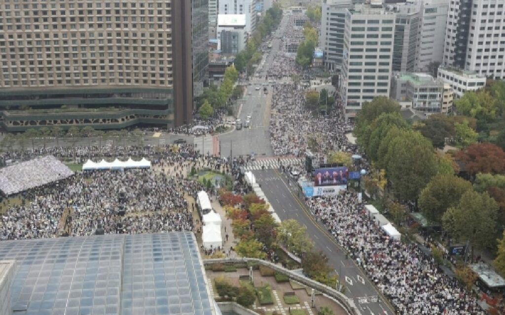 Corée du Sud : Plus d’un million de personnes dans les rues contre le « mariage » homosexuel