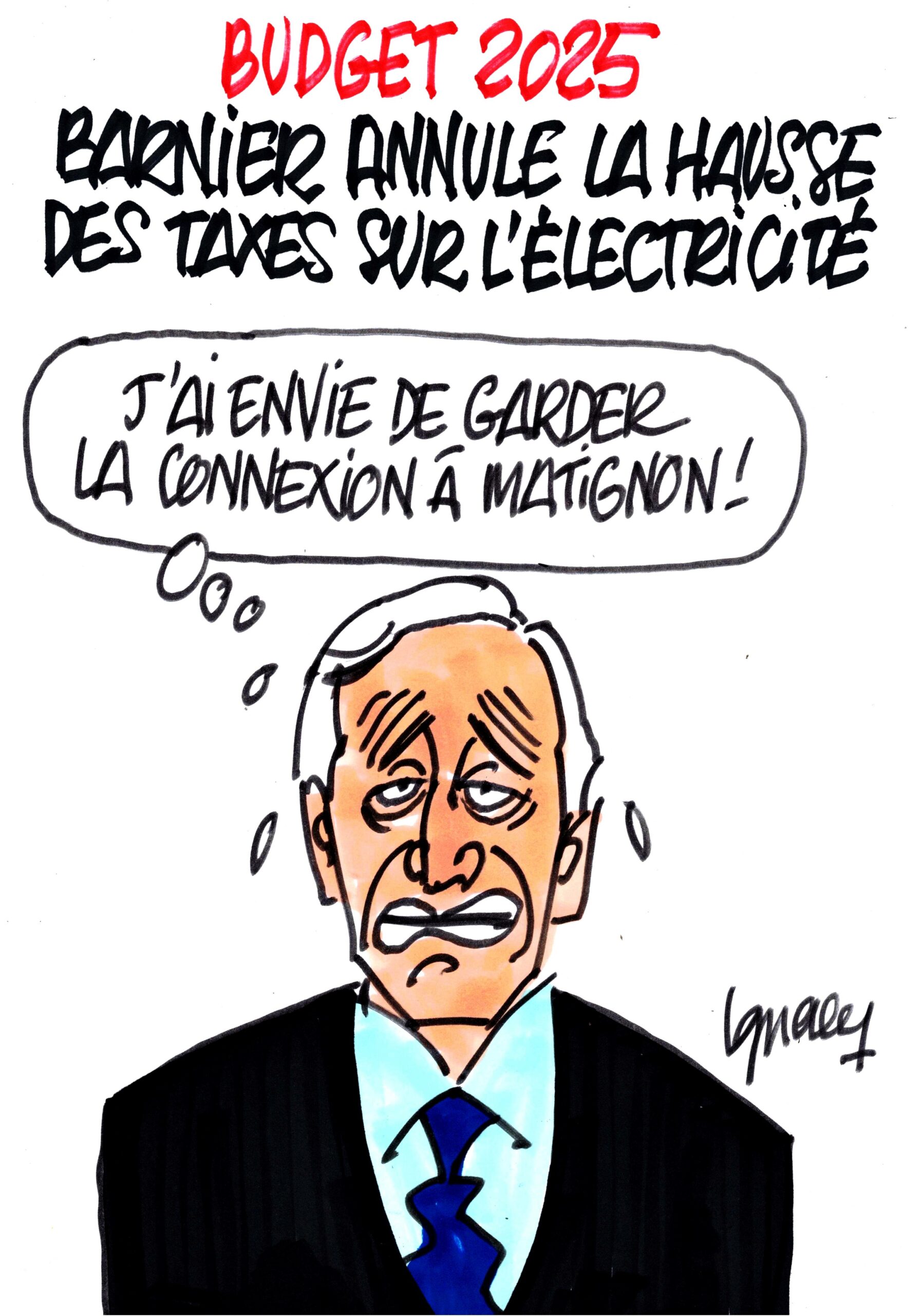 Ignace - Annulation de la hausse des taxes sur l'électricité