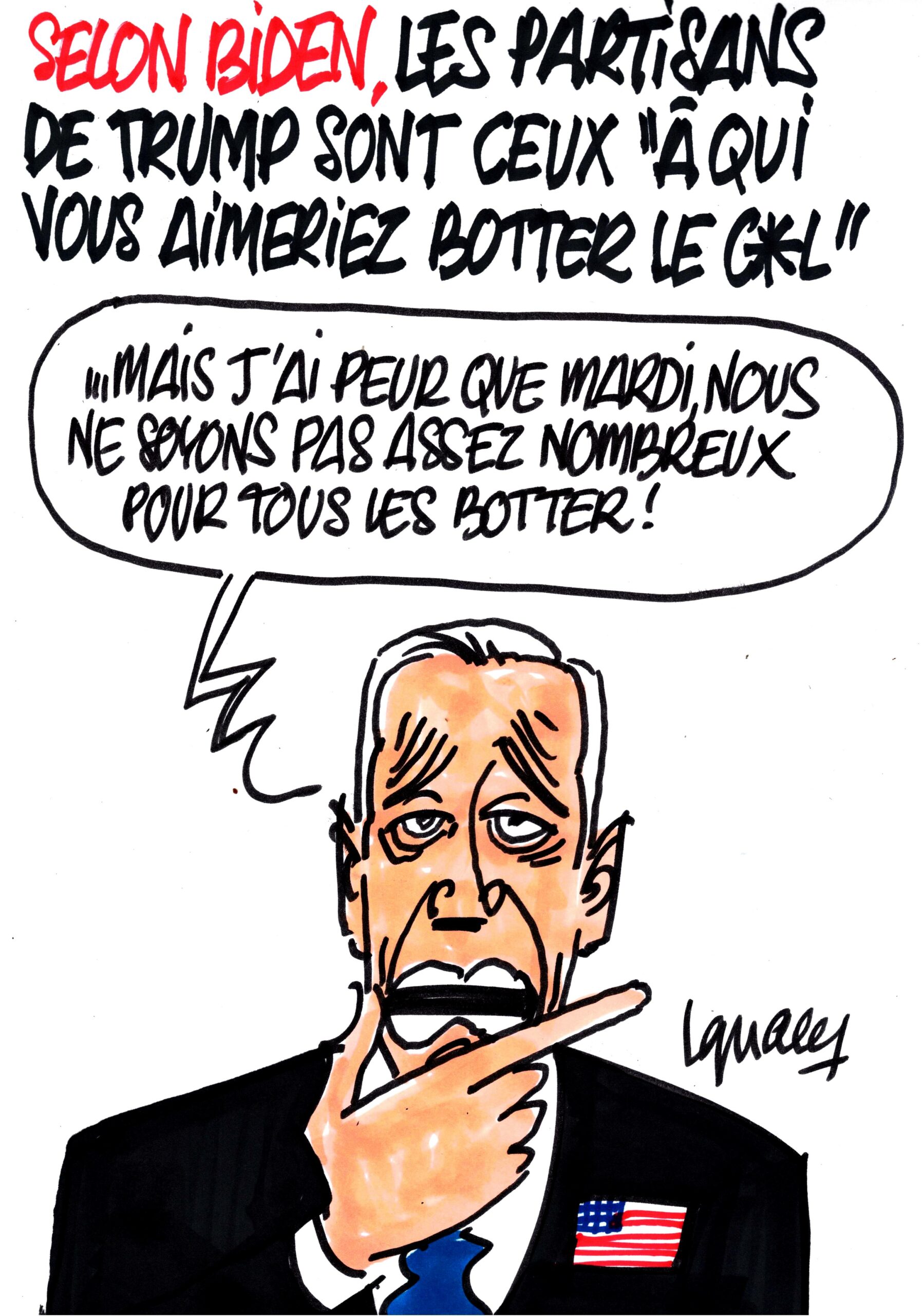 Ignace - Biden doit faire les comptes