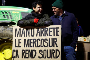 Manifestations agricoles contre l'accord du Mercosur