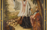 Saint François Xavier, prêtre de la Compagnie de Jésus et confesseur, apôtre des Indes.