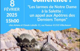 Le Cercle Saint-Louis (41) est heureux de vous inviter à la conférence sur Notre-Dame de la Salette, le samedi 8 février 2025 à 15 H 00