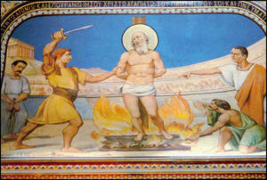 Saint Polycarpe, Évêque et Martyr, vingt-six janvier