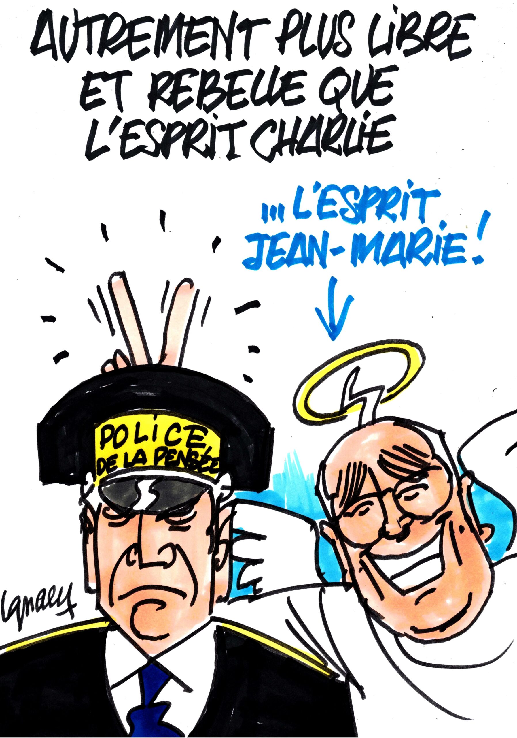 Ignace – Plus rebelle que l’esprit Charlie…