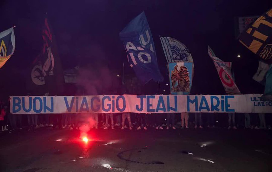 La Lazio Roma, club de foot, rend hommage à Jean-Marie Le Pen