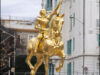 Fraîchement installée, une statue de sainte Jeanne d’Arc devrait être déboulonnée à Nice.