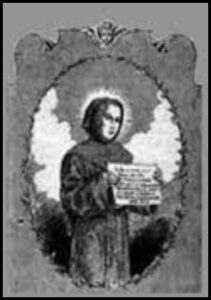 Bienheureux Agnello de Pise, compagnon de François, Premier Ordre Franciscain, treize mars.
