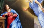 Mercredi 25 mars – L’Annonciation de la Bienheureuse Vierge Marie – Anniversaire du rappel à Dieu le 25 mars 1991 de Mgr Marcel LEFEBVRE