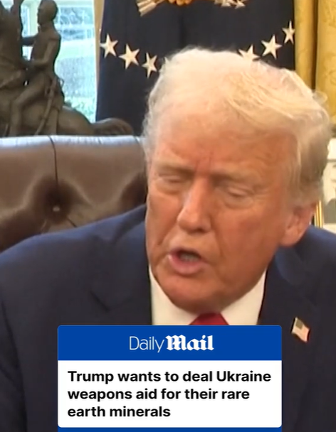 Trump veut troquer des armes à l'Ukraine contre les terres rares du pays