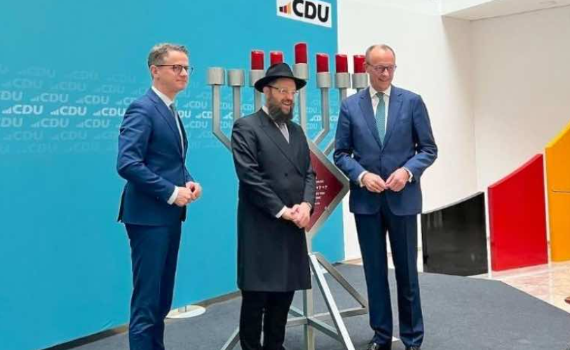 Le mouvement Loubavitch se félicite : le prochain chancelier allemand est l'un de leurs amis