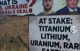 Les États-Unis cherchent à « s’approprier » l’Ukraine avec le nouvel accord minier de Trump