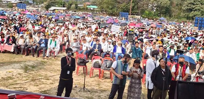 Plus de 50 000 chrétiens indiens rassemblés contre la loi anti-conversion