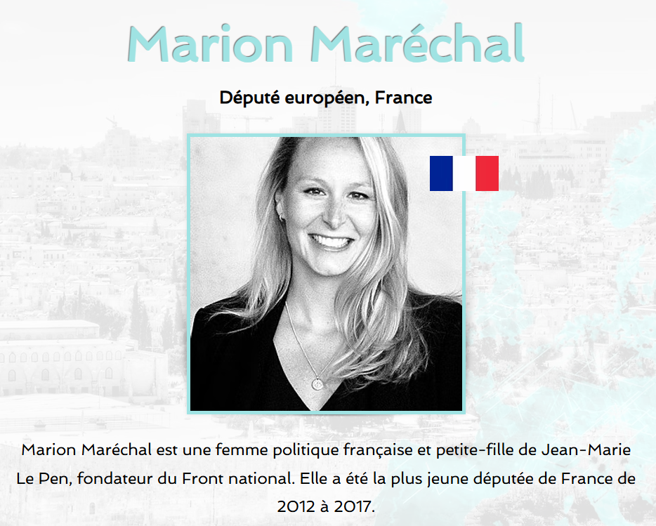 Bardella et Marion Maréchal interviendront en Israël lors d'un colloque contre l'antisémitisme