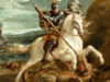 L'anniversaire de saint Georges martyr, dont l'église de Dieu honore le triomphe, particulièrement glorieux entre ceux des autres martyrs.
