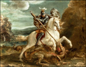 Saint Georges, Martyr, Patron de l’Angleterre et des militaires, vingt-trois avril