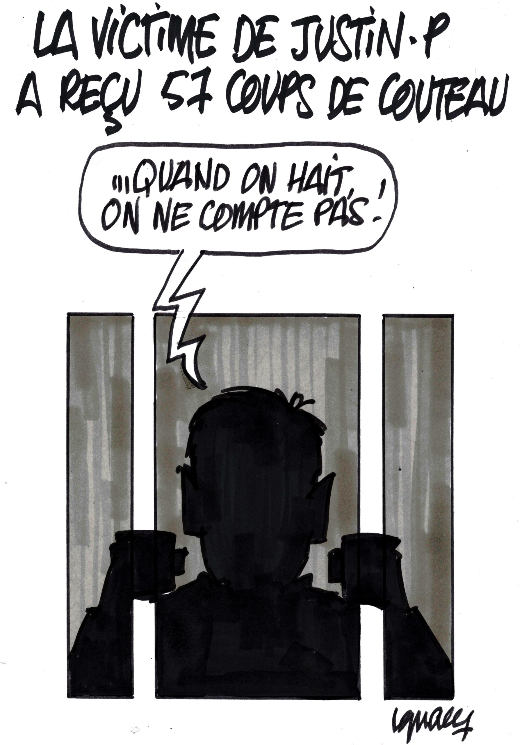 Ignace - La victime de Justin P. a reçu 57 coups de couteau
