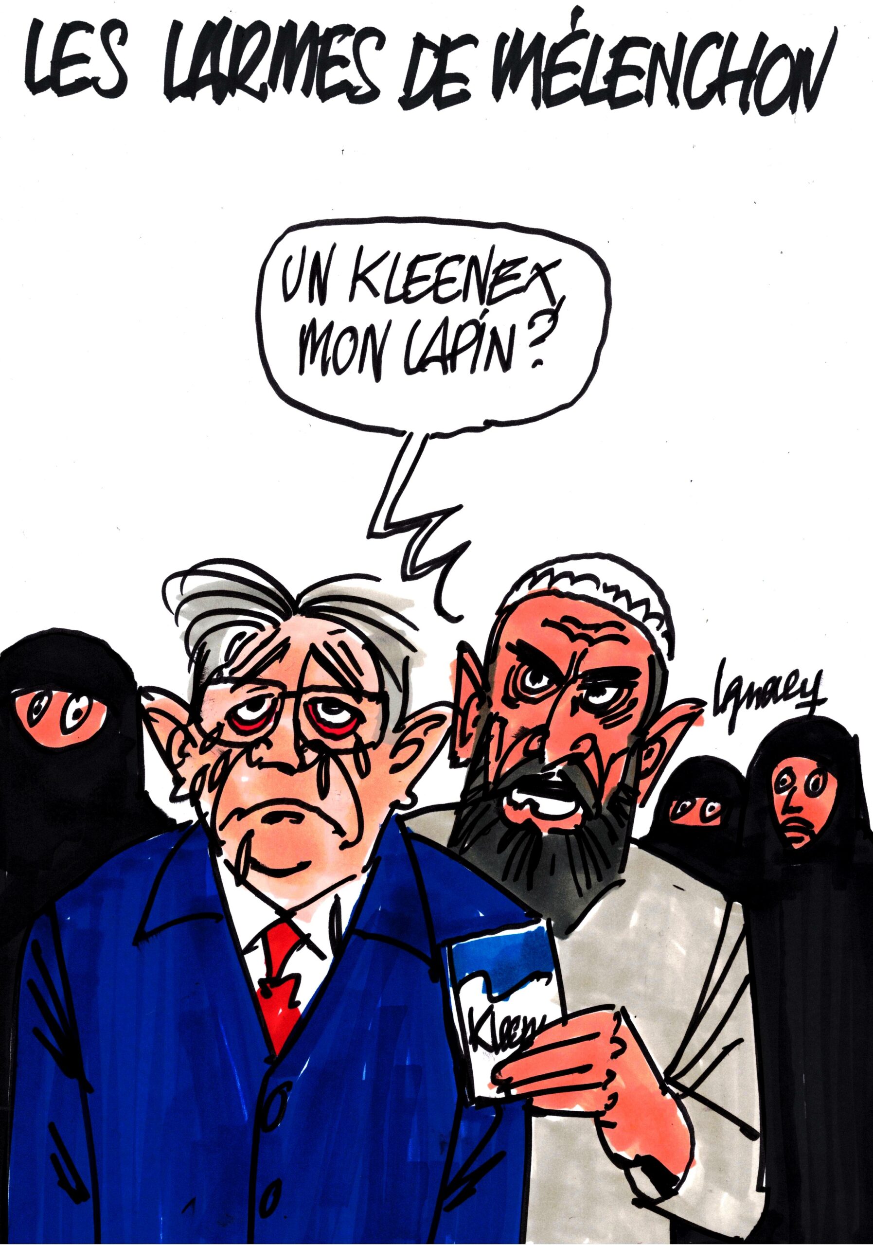 Ignace - Les larmes de Mélenchon