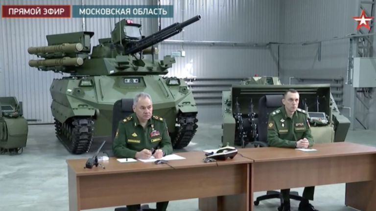 La Russie va augmenter le nombre de robots terrestres dans l'armée