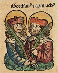 Saint Gordien et saint Épimaque, Martyrs, dix mai