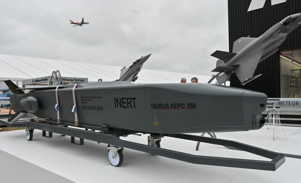 Les frappes de missiles Taurus ne devraient pas avoir lieu avant juillet