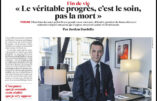 Capture d'écran du site du JDD