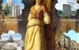 Hommage à sainte Jeanne d’Arc à Rouen le 30 mai 2025, jour de la commémoration de son supplice