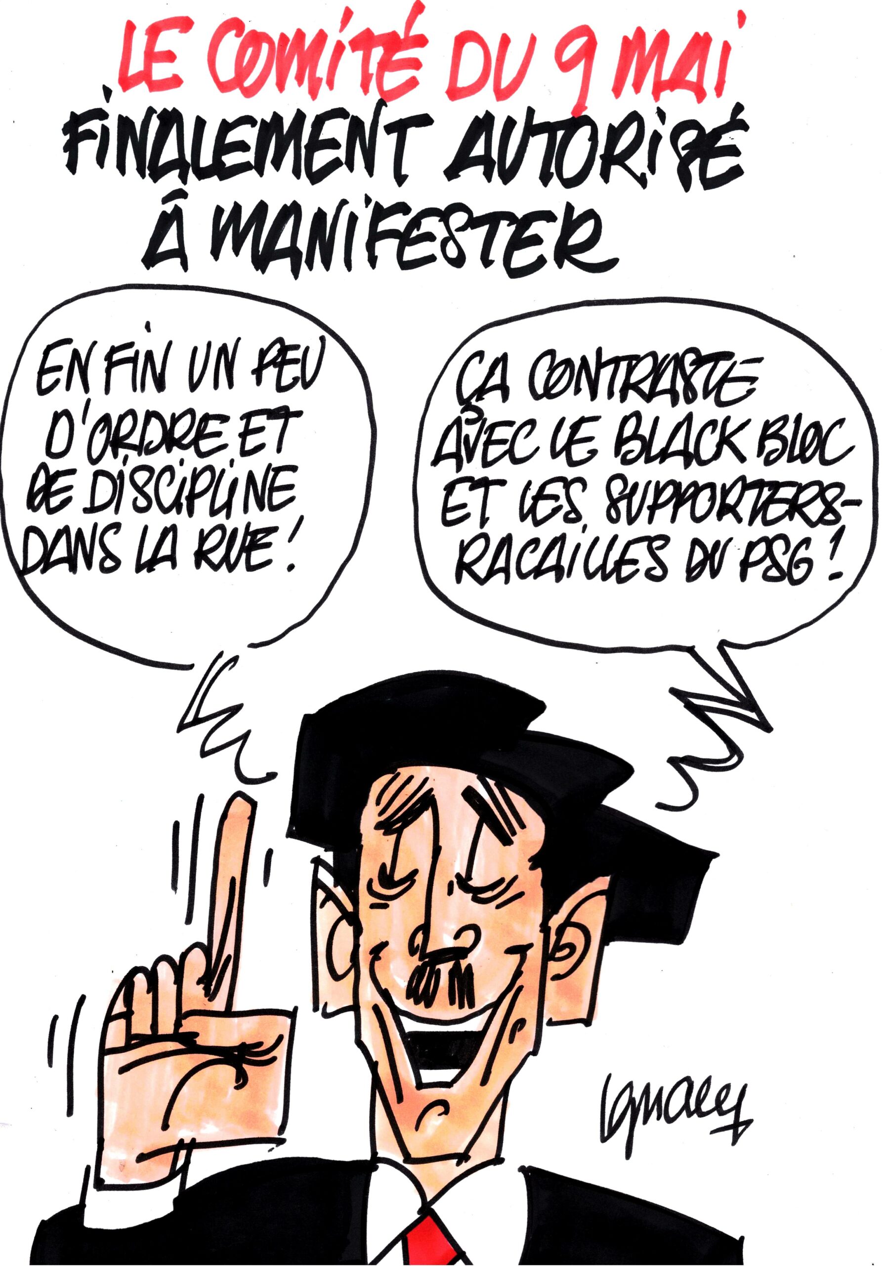 Ignace - Le Comité du 9 mai autorisé à manifester