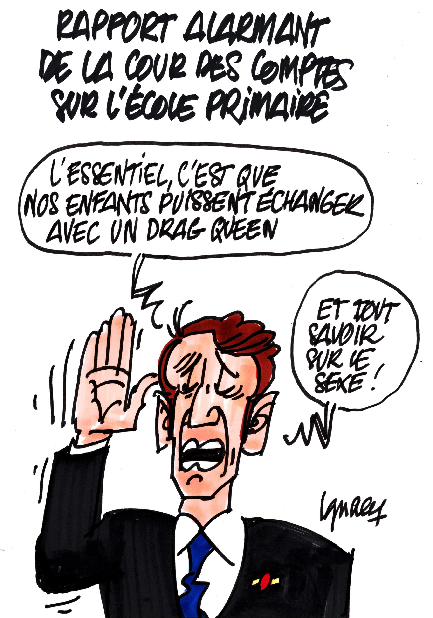 Ignace - Rapport alarmant de la Cour des comptes sur l'école primaire