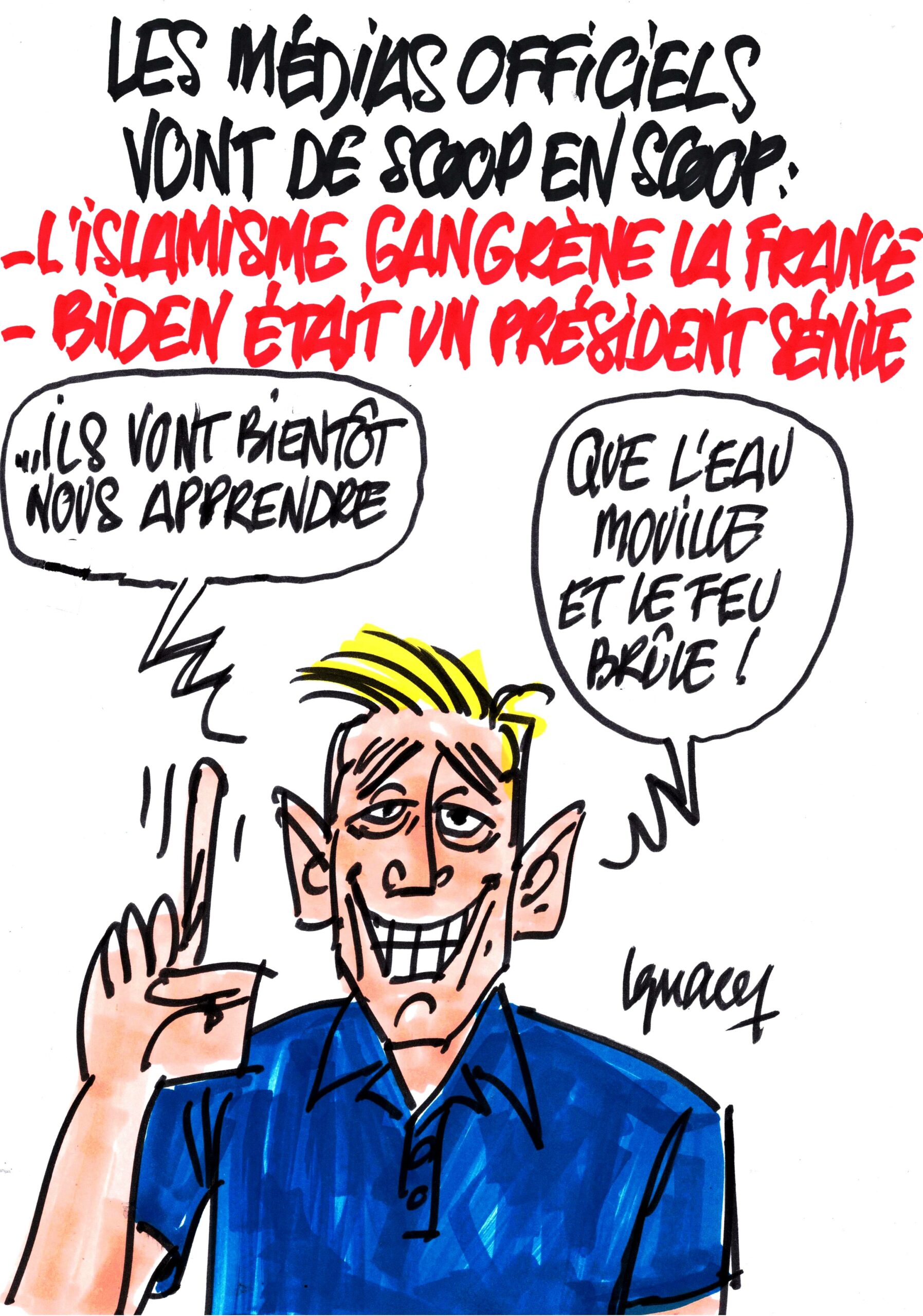 Ignace - Les scoops des médias officiels