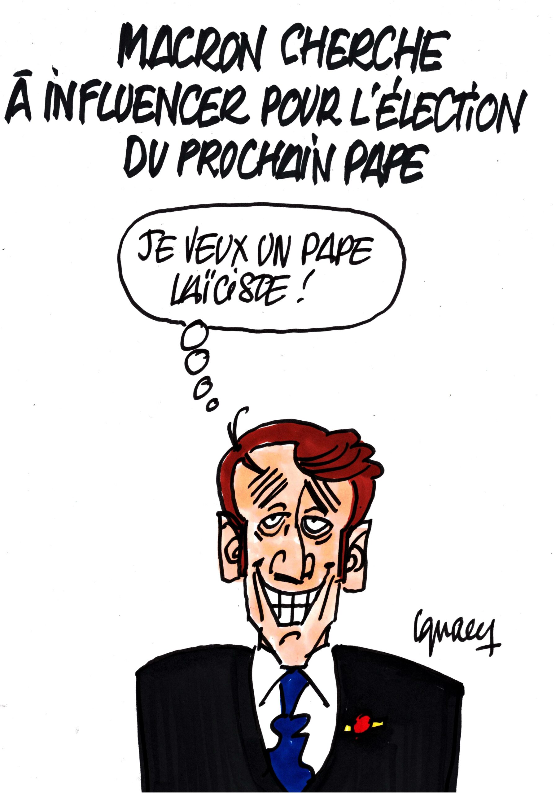 Ignace - Macron influenceur du Vatican