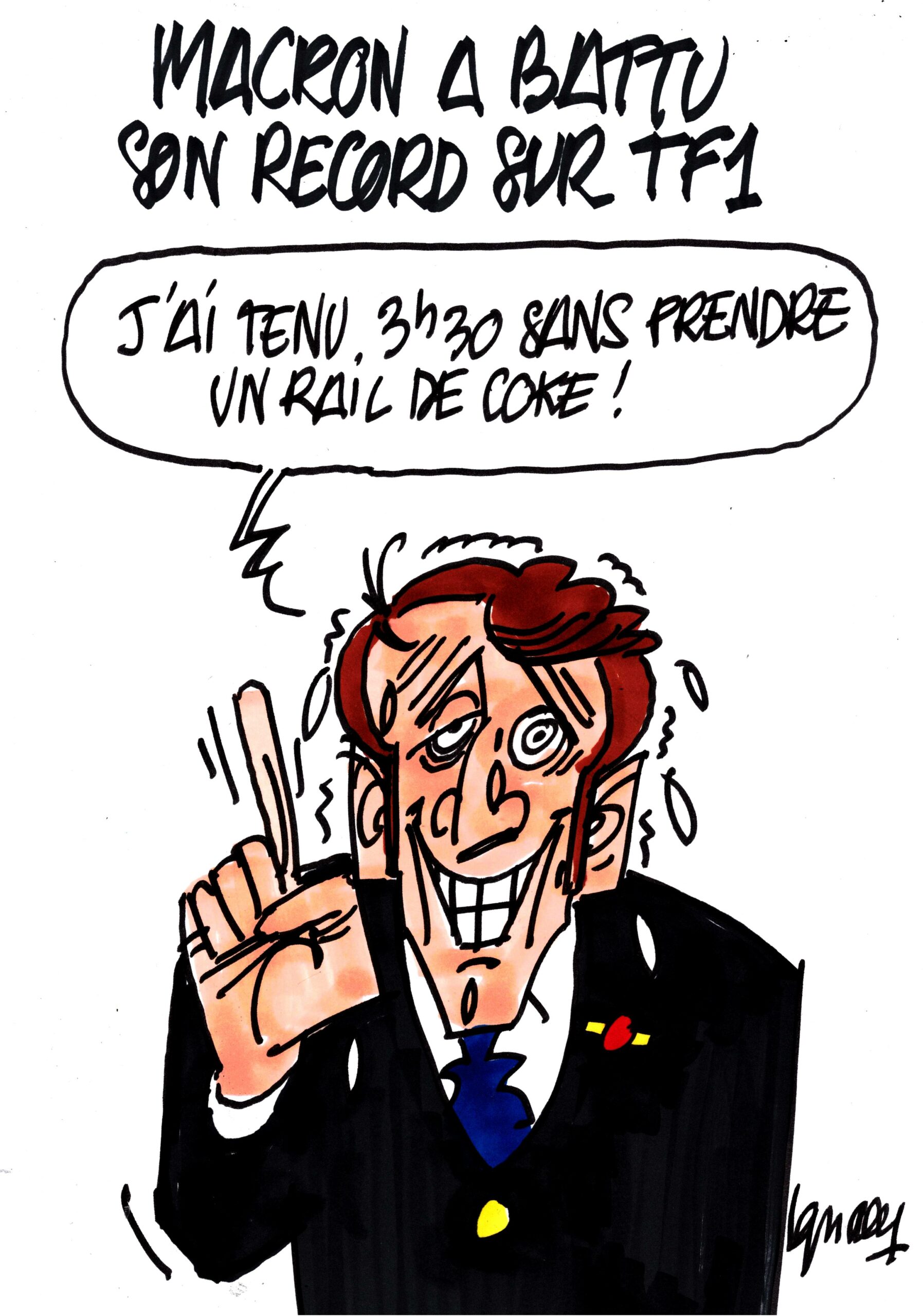 Ignace - Macron a battu son record sur TF1