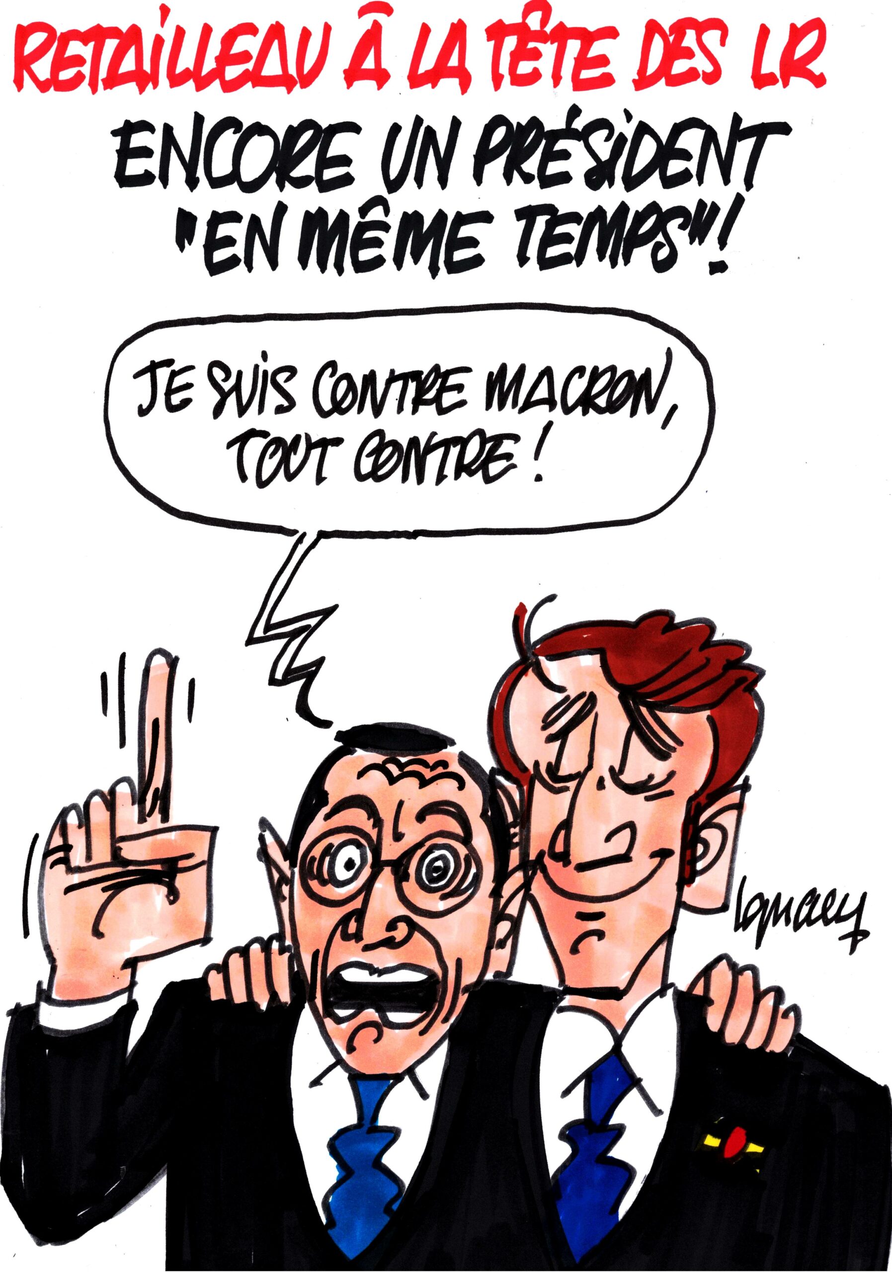 Ignace - Retailleau à la tête des LR