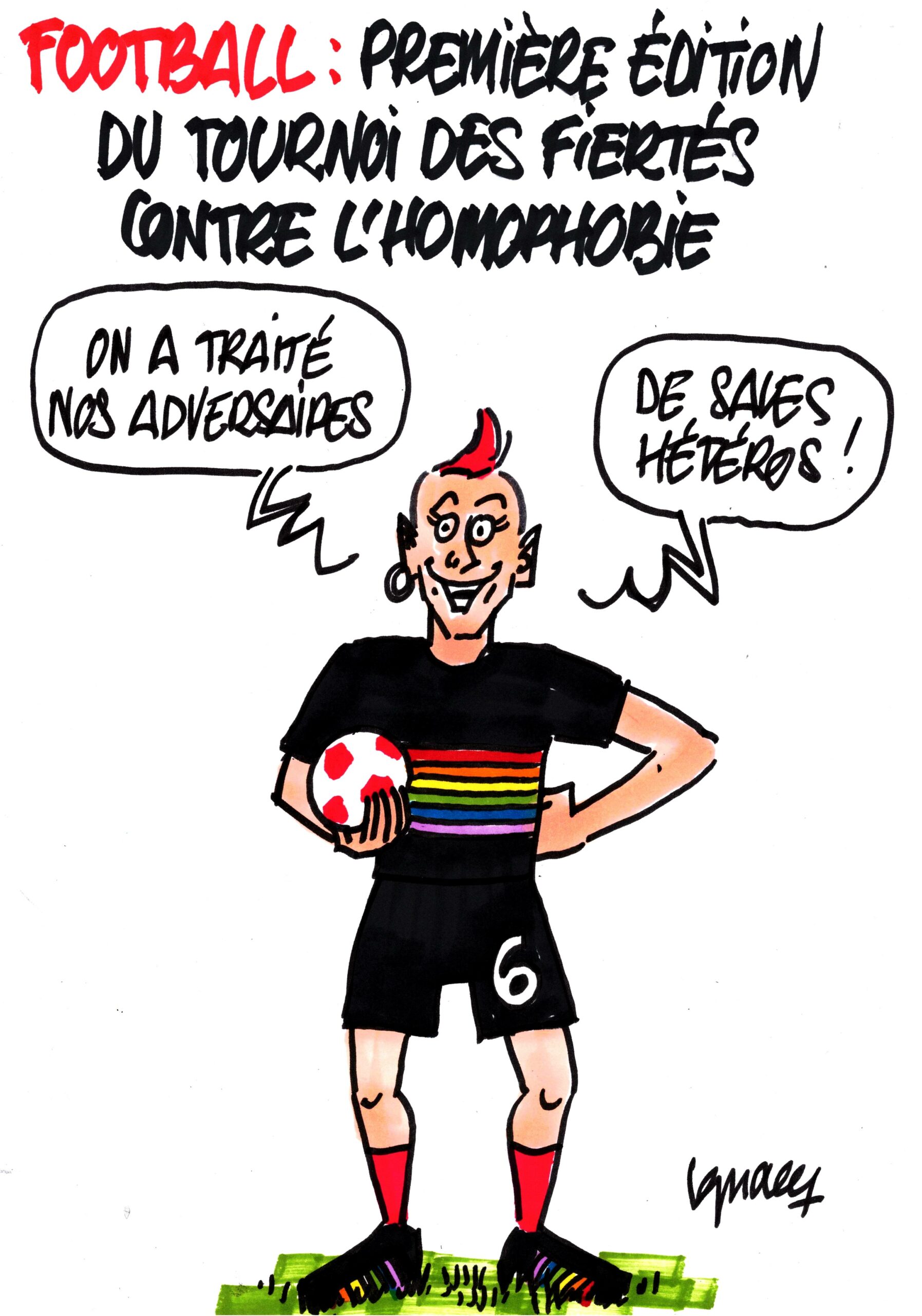 Ignace - Inauguration du Tournoi des fiertés