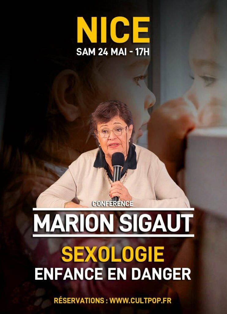Conférence de Marion Sigaut à Nice le 24 mai