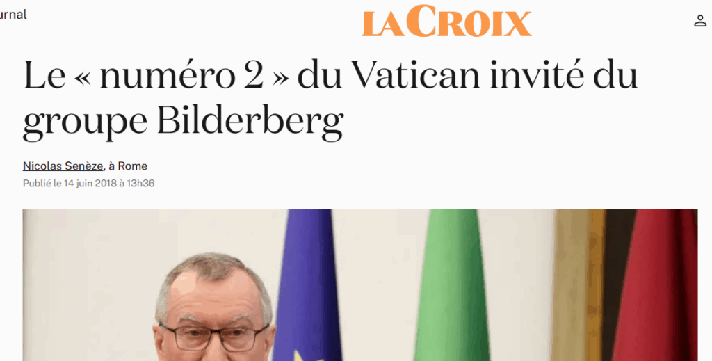 Le cardinal Parolin, du rabbin Shmuley à la franc-maçonnerie et au Bilderberg, une diplomatie calamiteuse