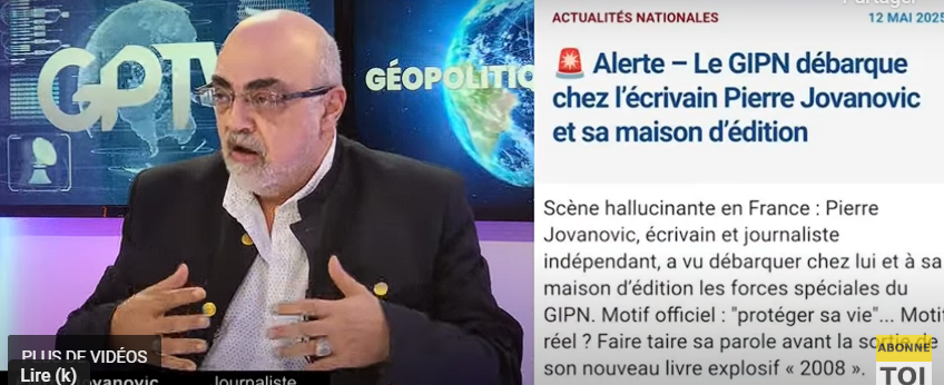 Le GIPN débarque chez Pierre Jovanovic pour l'envoyer en psychiatrie
