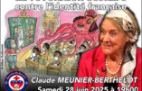 Conférence-Dîner avec Mme Claude MEUNIER-BERTHELOT: la révolution scolaire contre l’identité française : 28 juin 2025, Paris