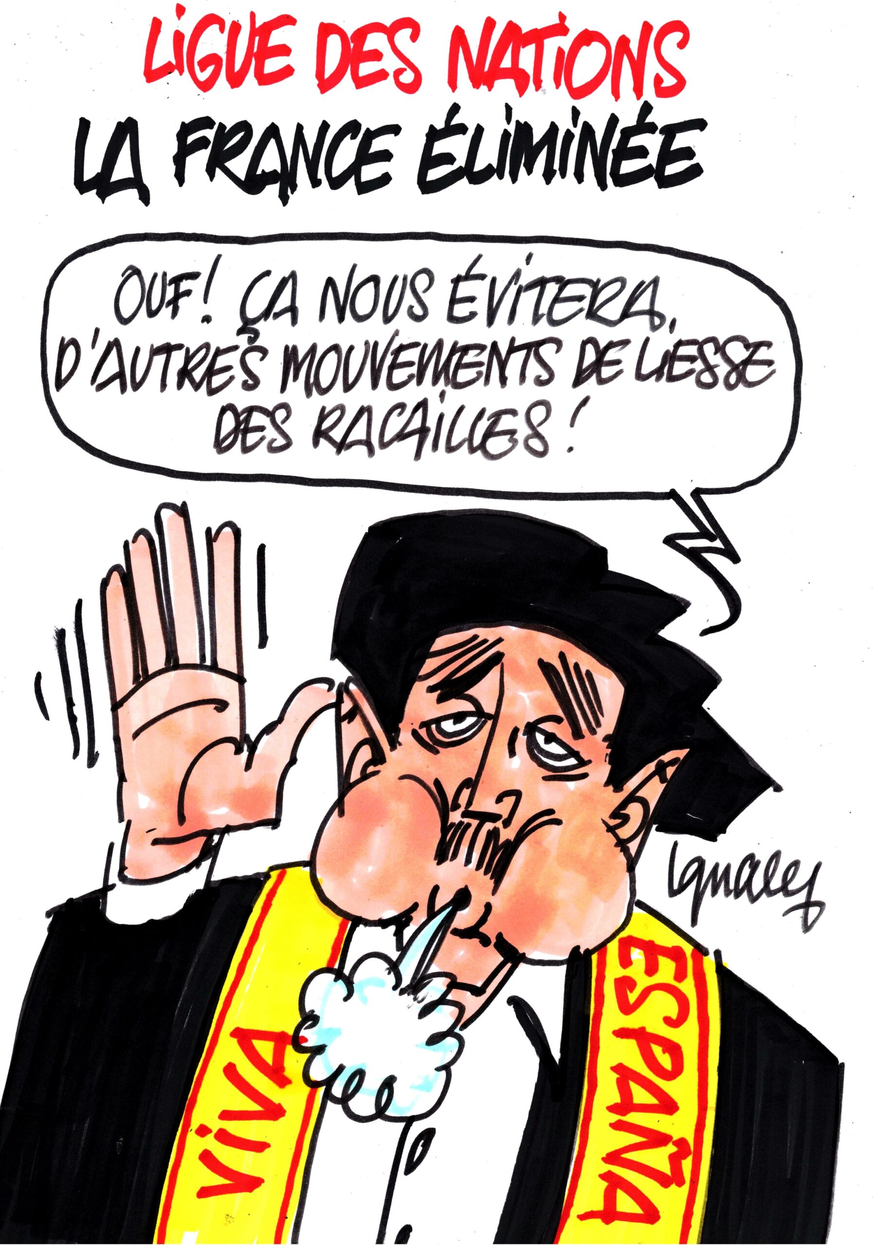 Ignace - La France éliminée !